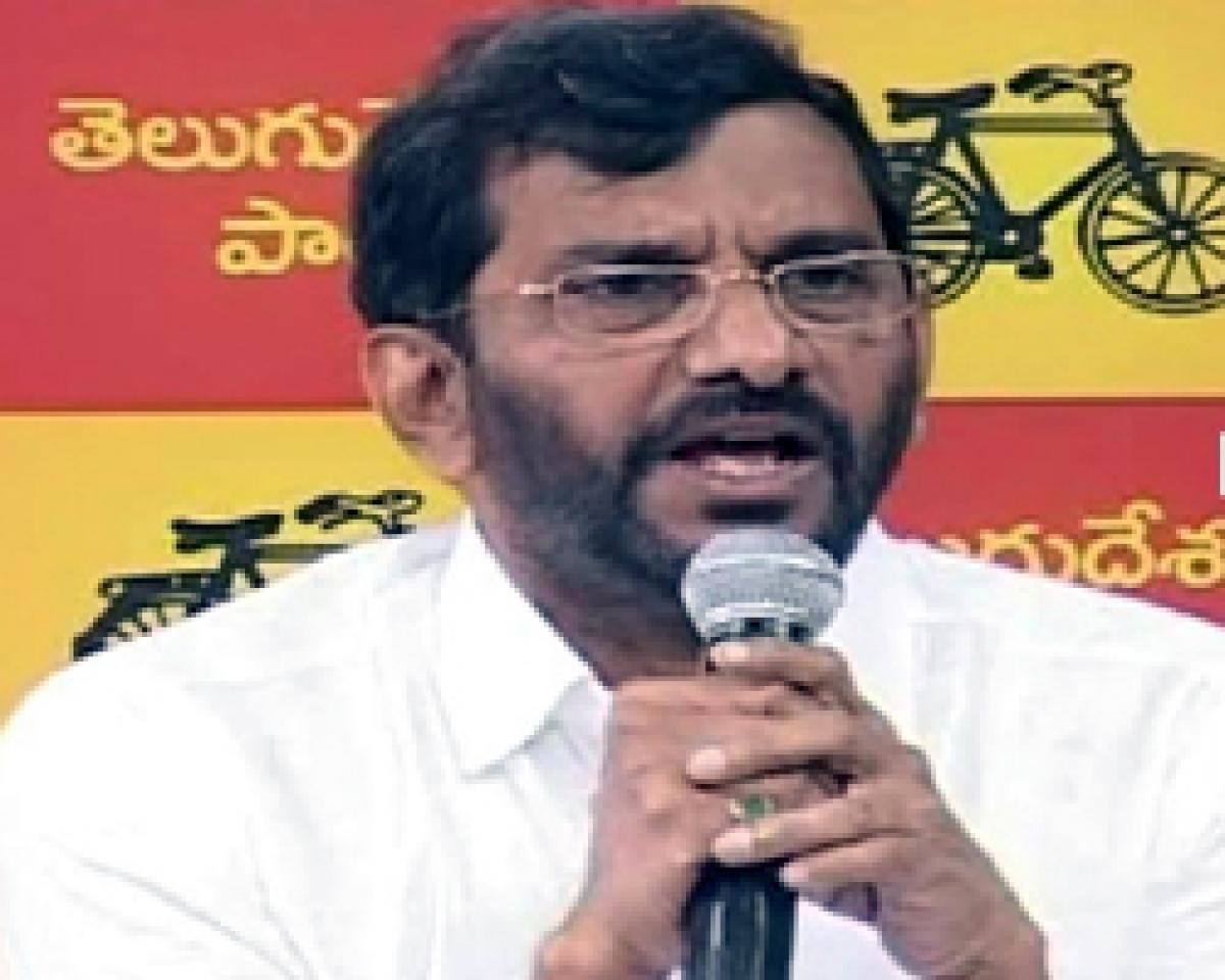 TDP MLC Somireddy hospitalized in Nellore